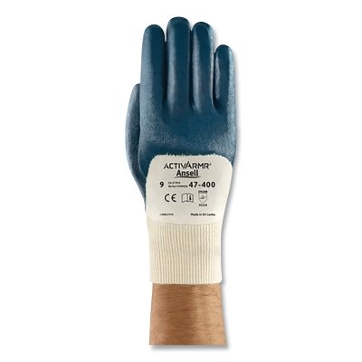 HYLITE 47-400 MED WEIGHTNITRILE PALM COAT SZ 9